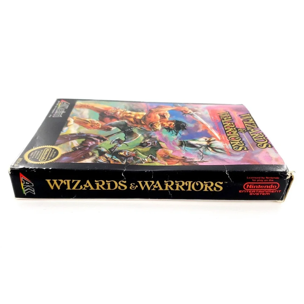 Wizards & Warriors (Nintendo NES, 1987) Authentic Complete Tested & Works
